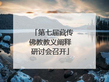 第七届藏传佛教教义阐释研讨会召开